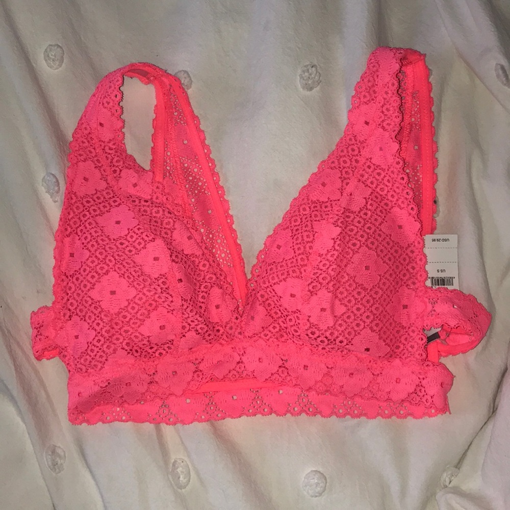 Aerie pink nwt bralette!